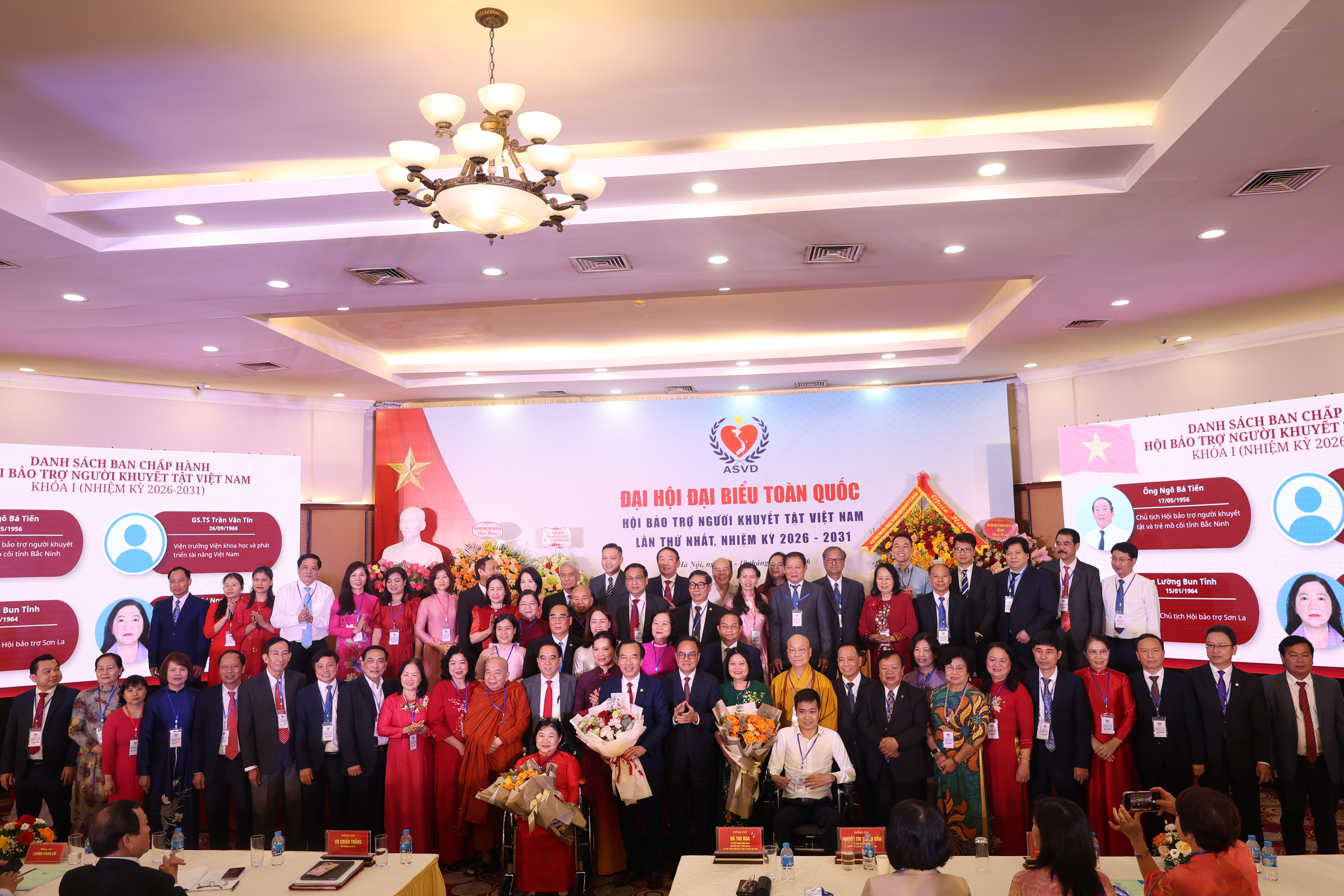 Đại hội Hội Bảo trợ Người khuyết tật Việt Nam lần thứ Nhất Đổi mới, phát huy truyền thống đoàn kết, nhân ái và trách nhiệm xã hội