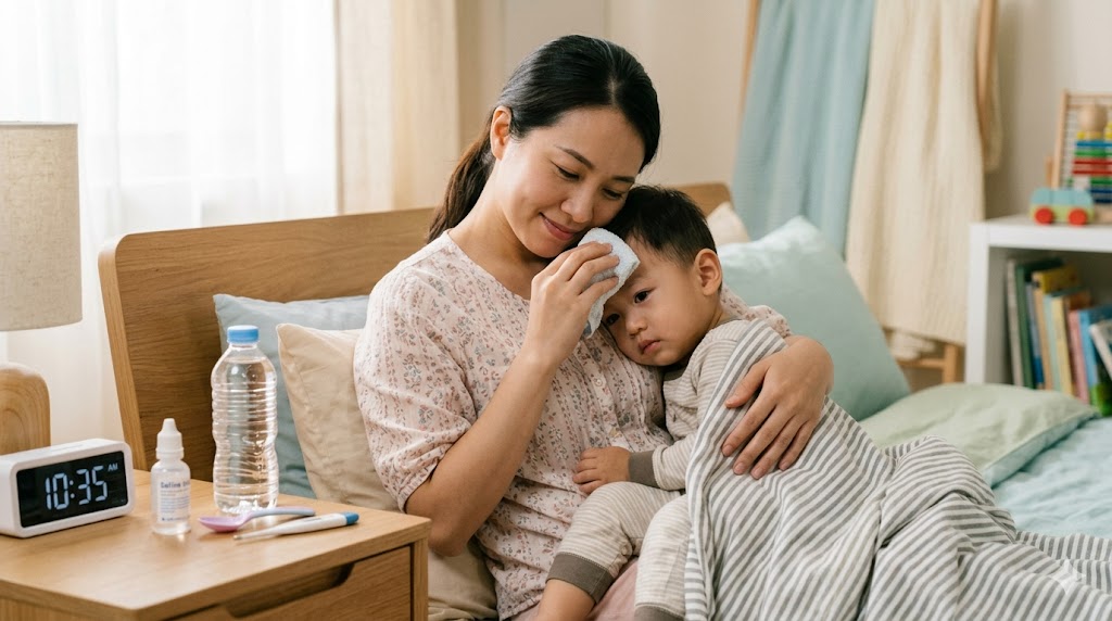 Hướng dẫn chăm sóc trẻ mắc viêm phế quản tại nhà an toàn