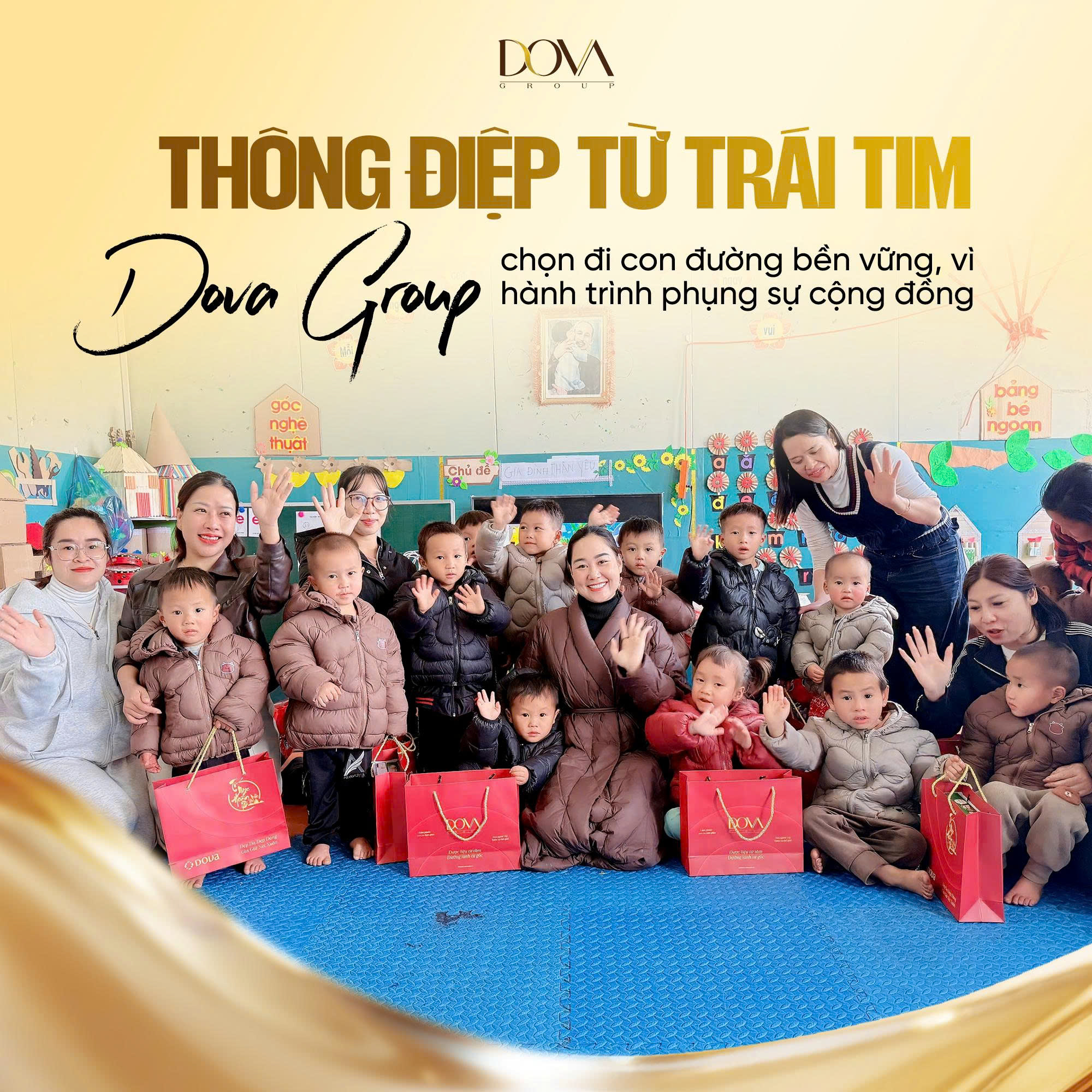 DOVA Group Hành trình gieo yêu thương, dựng xây giá trị Việt