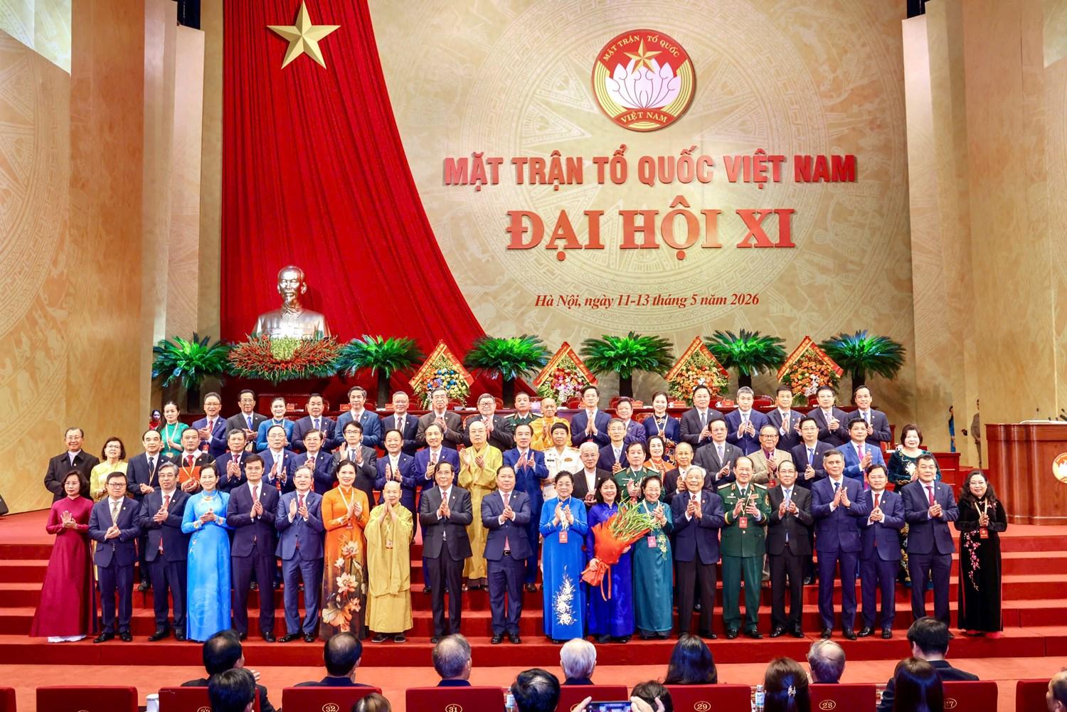 Danh sách 70 Ủy viên Đoàn Chủ tịch và 397 Ủy viên Ủy ban Trung ương MTTQ Việt Nam khóa XI, nhiệm kỳ 2026-2031