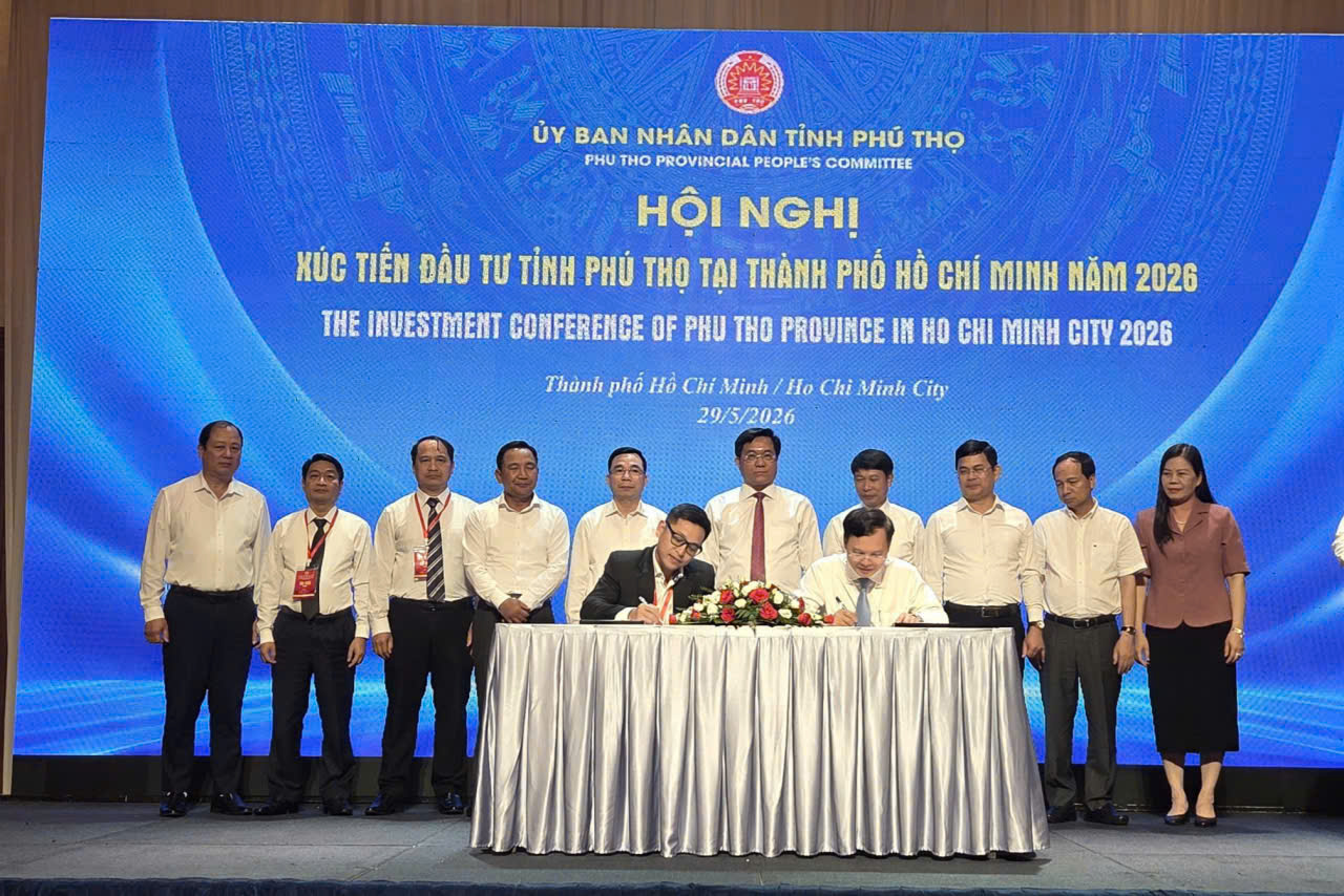 Phú Thọ Tổ chức hội nghị xúc tiến thu hút đầu tư tại TP Hồ Chí Minh, mở rộng dư địa phát triển
