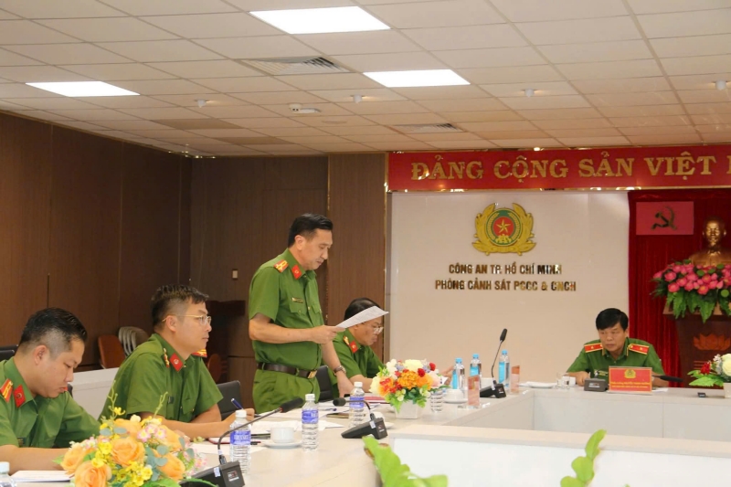 Thành Phố Hồ Chí Minh kiểm tra việc triển khai thi hành pháp luật về PCCC và CNCH trên địa bàn thành phố