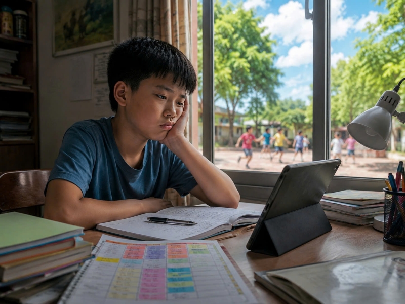 Mùa hè của trẻ đang bị “đánh cắp” bởi lịch học và màn hình