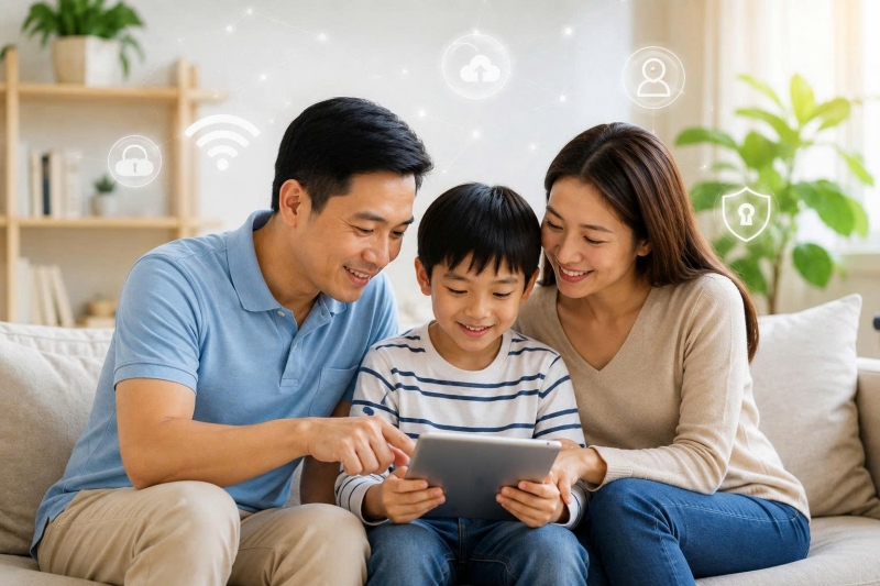 Cùng con trưởng thành trong thời đại số