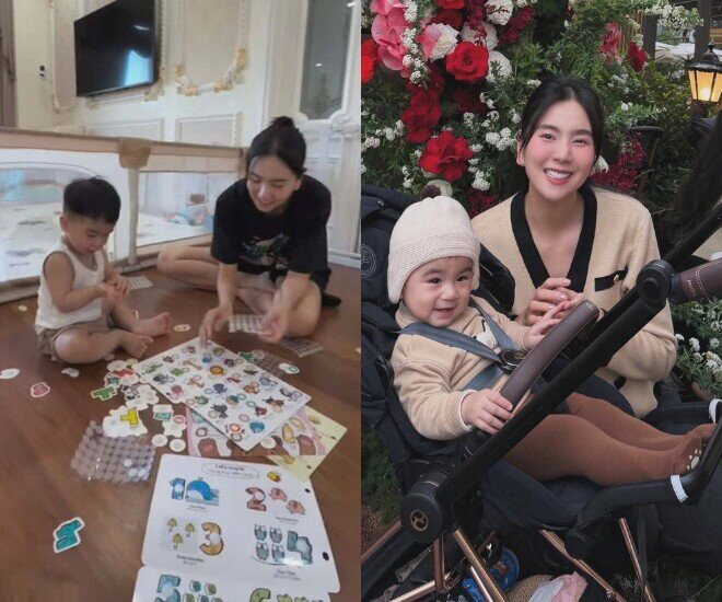 MC Mai Ngọc và phương pháp giáo dục sớm giúp con trai 1 tuổi rèn luyện tính kỷ luật