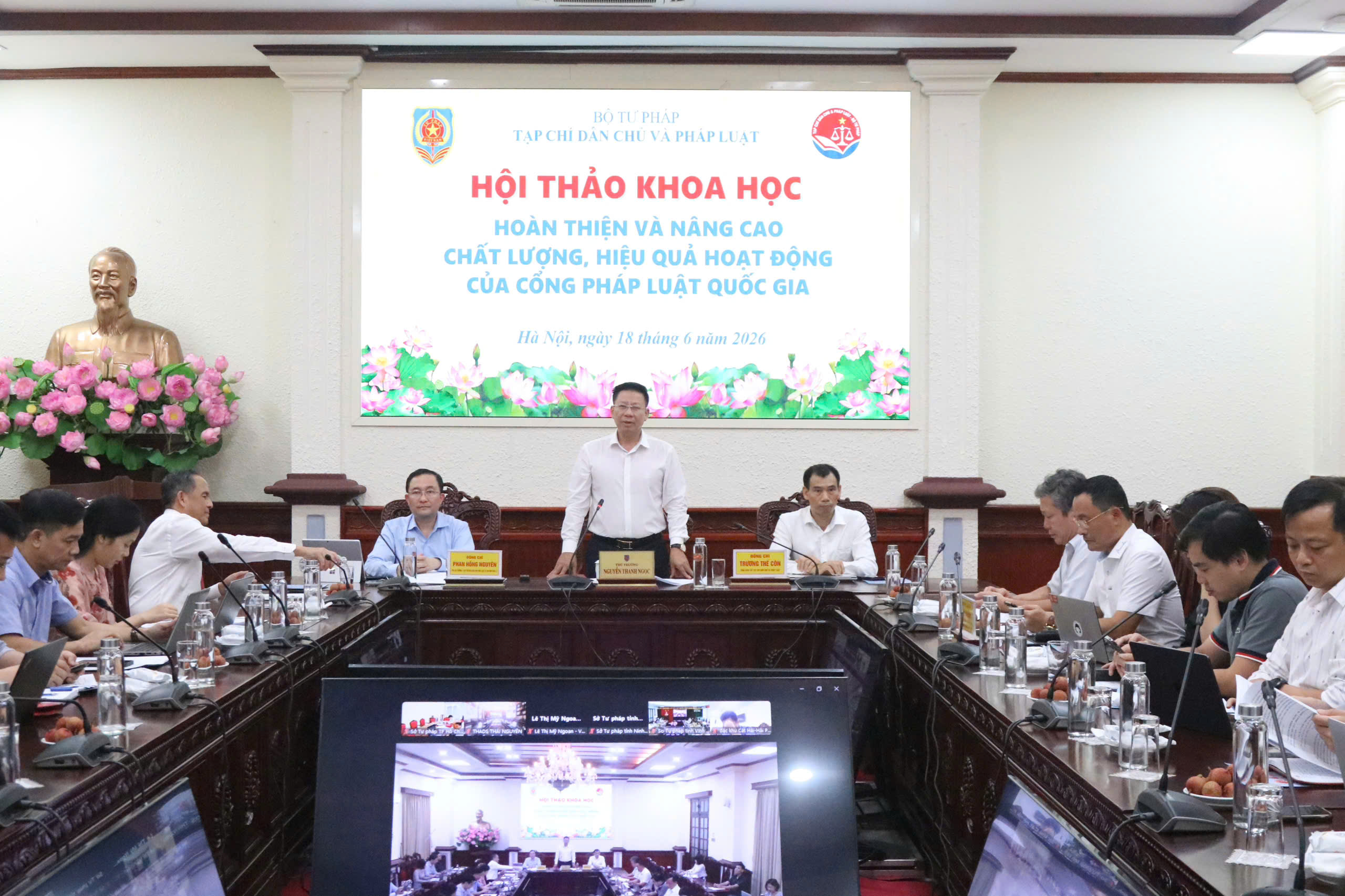 Phát triển Cổng Pháp luật quốc gia, đáp ứng nền tảng dữ liệu pháp lý trong kỷ nguyên mới