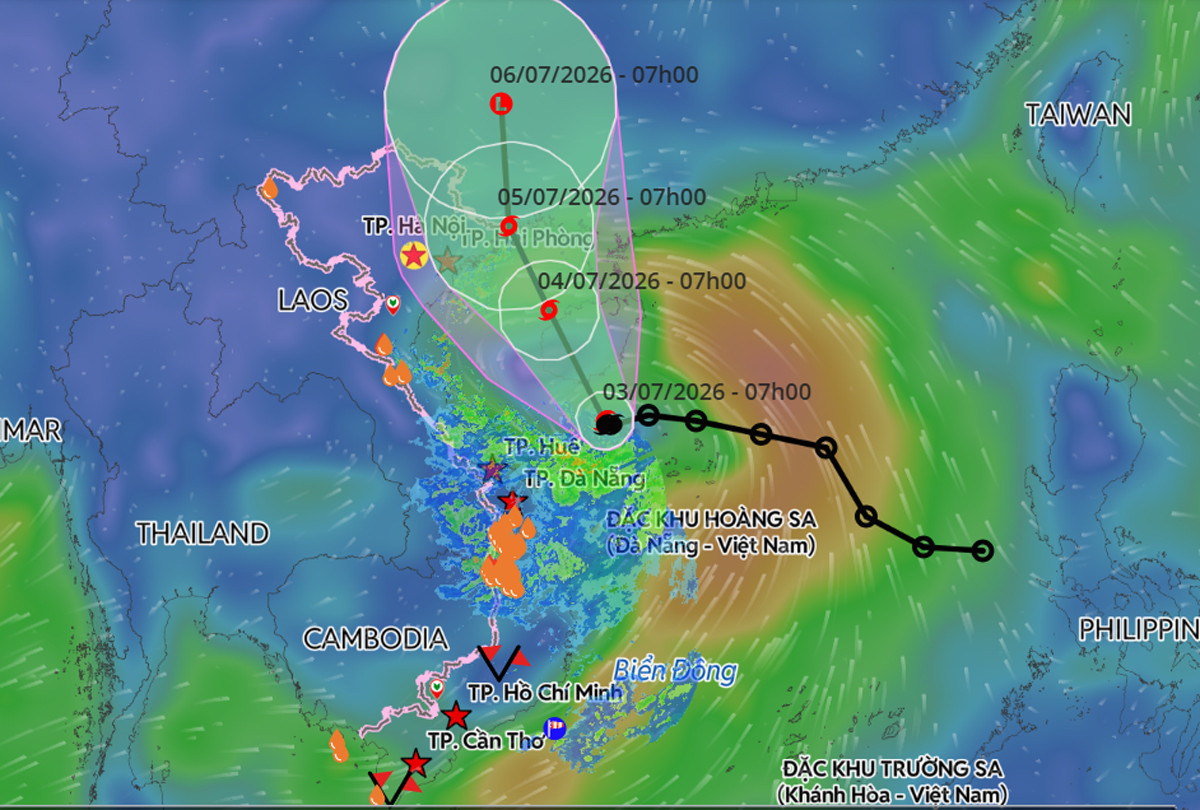 Ảnh hưởng bão số 1 MAYSAK, gây mưa lớn tại Đông Bắc Bộ và Thanh Hóa