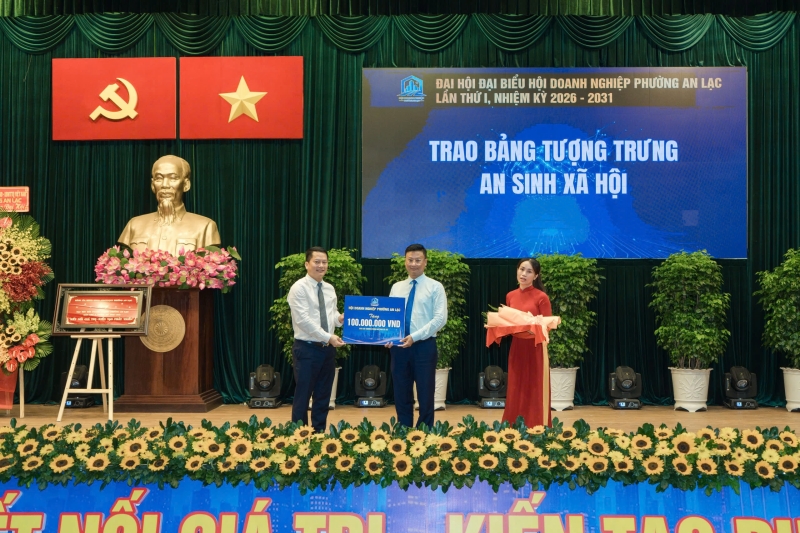 Hội Doanh nghiệp phường An Lạc ra mắt Dành 100 triệu đồng đồng hành cùng quỹ an sinh xã hội