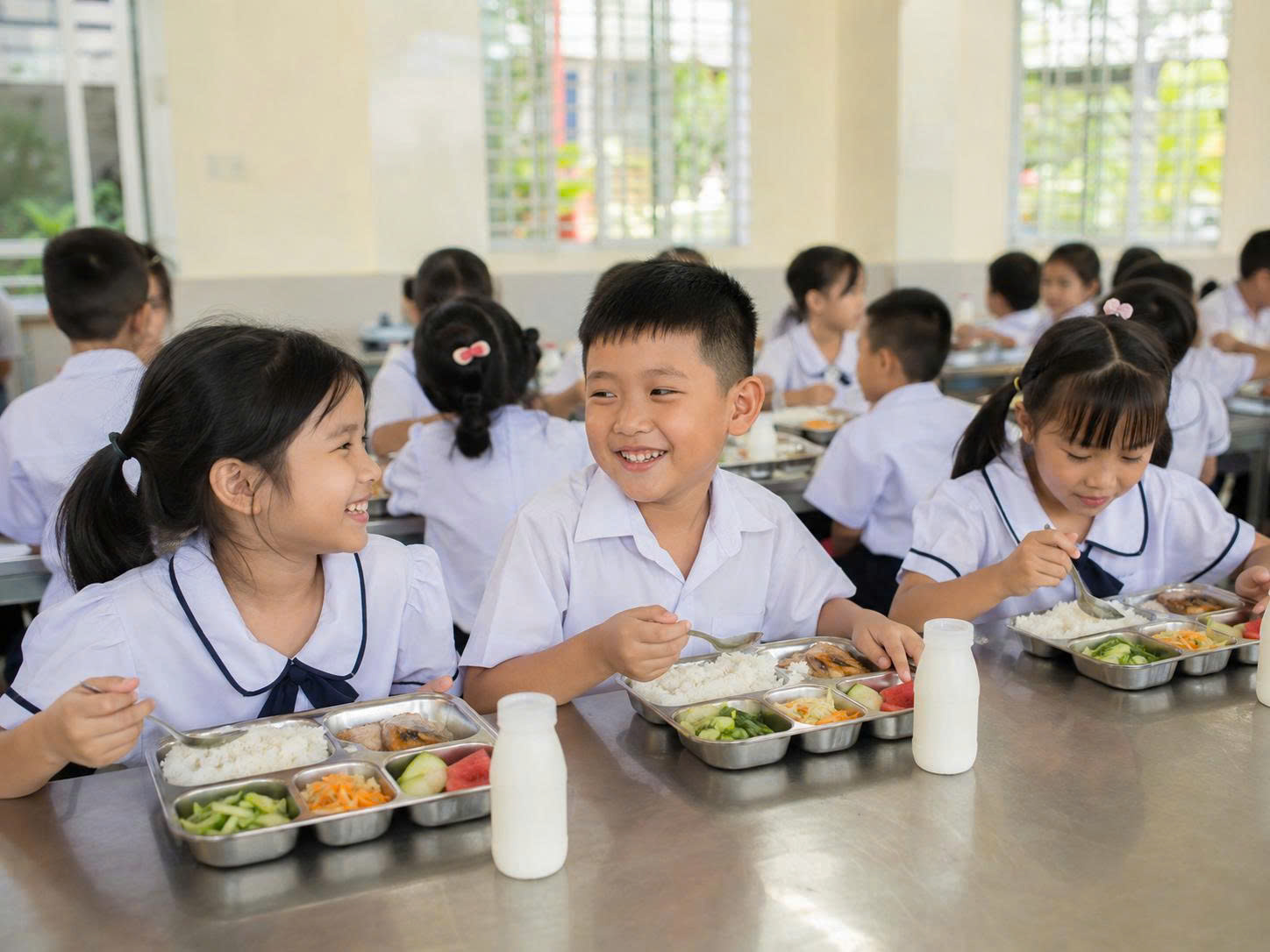 Dinh dưỡng học đường Nền tảng âm thầm cho sức khỏe và tương lai của trẻ