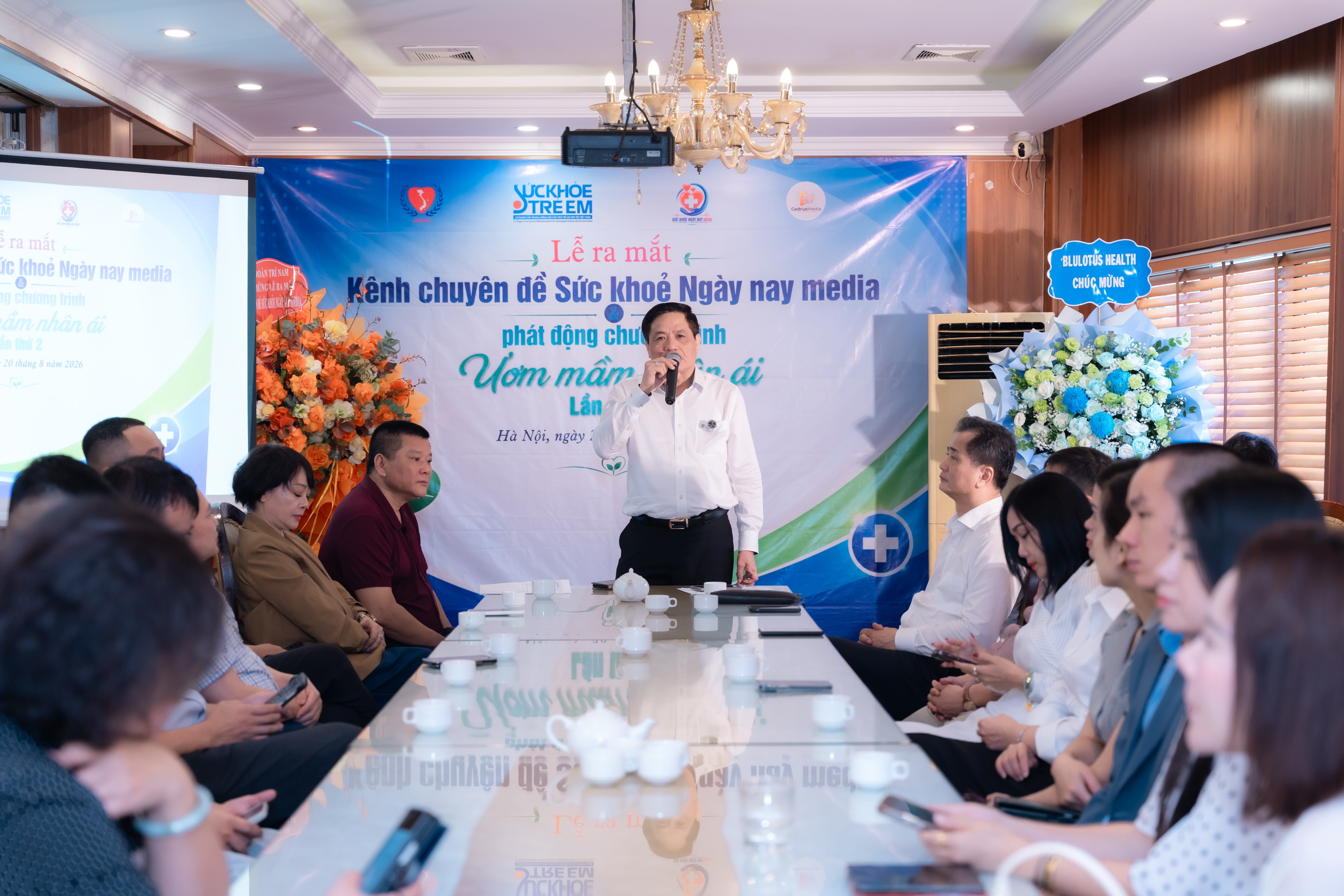 Ra mắt Kênh Sức Khỏe Ngày Nay Media và phát động Chương trình Ươm mầm nhân ái lần thứ hai
