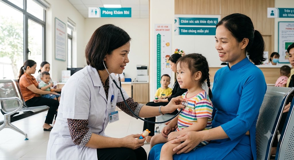 Luật hóa tiêm chủng chiến dịch cho trẻ
