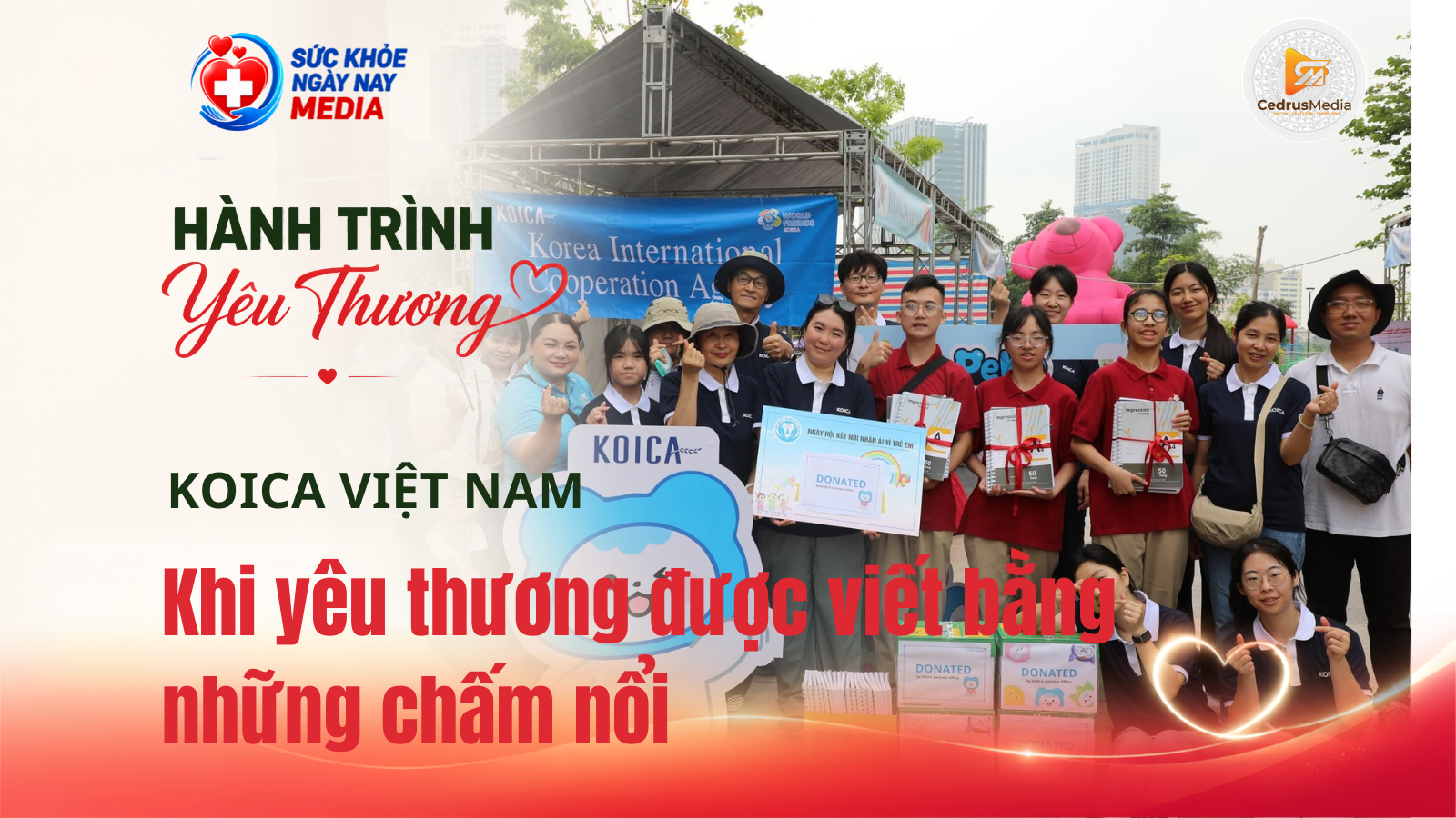 KOICA Việt Nam Khi yêu thương được viết bằng những hành động thiết thực