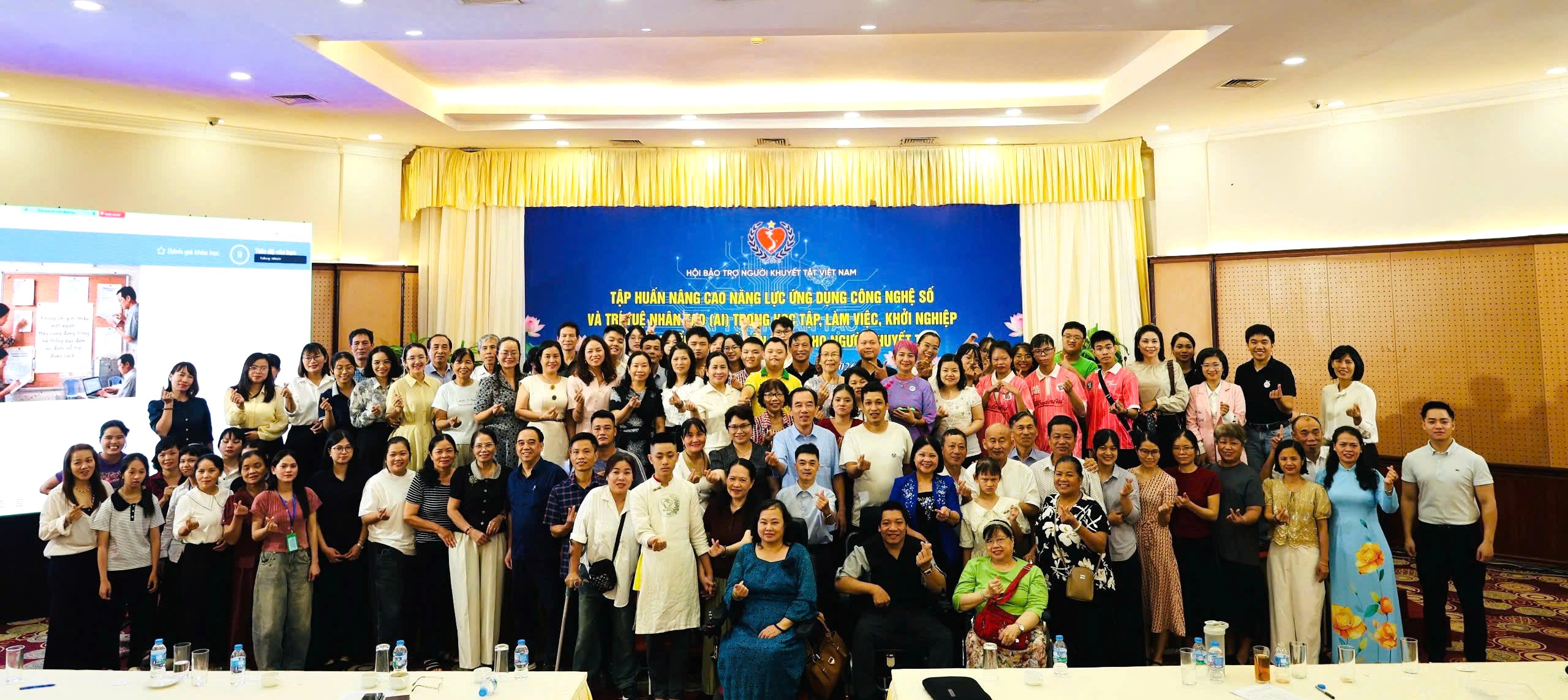 Ứng dụng công nghệ số, kiến thức AI, phát triển sinh kế bền vững cho người khuyết tật