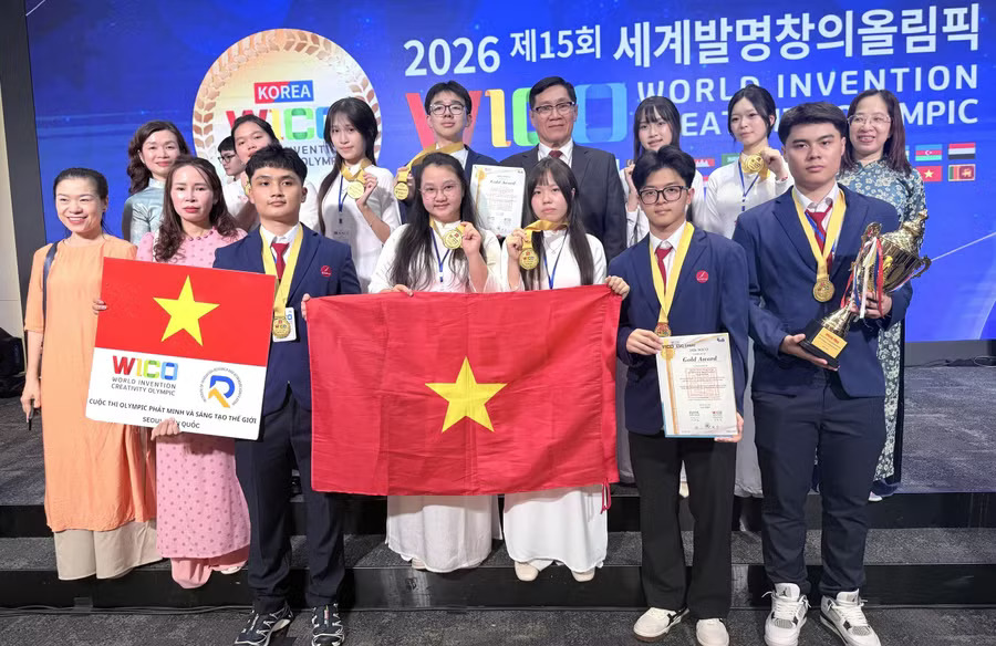 Học sinh Đắk Lắk giành 2 Huy chương Vàng sáng tạo quốc tế tại Seoul