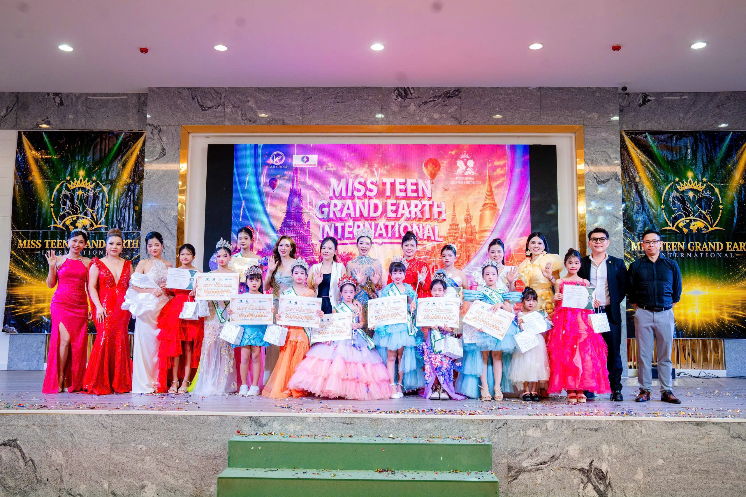 Miss Teen Grand Earth International 2026 khép lại hành trình rực rỡ tại Thái Lan