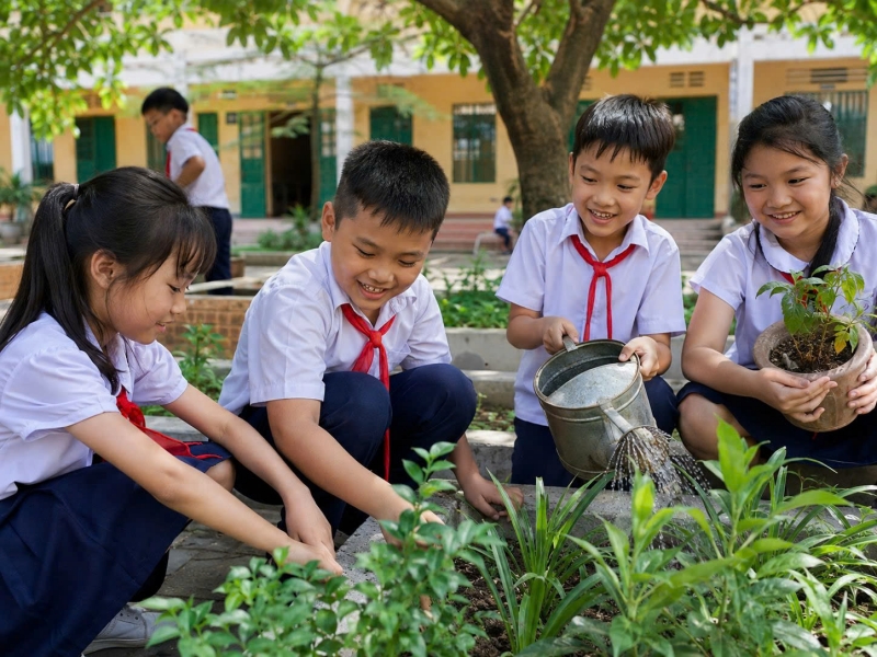 Sức khỏe, giáo dục và nhân cách Ba nền tảng quyết định chất lượng một thế hệ