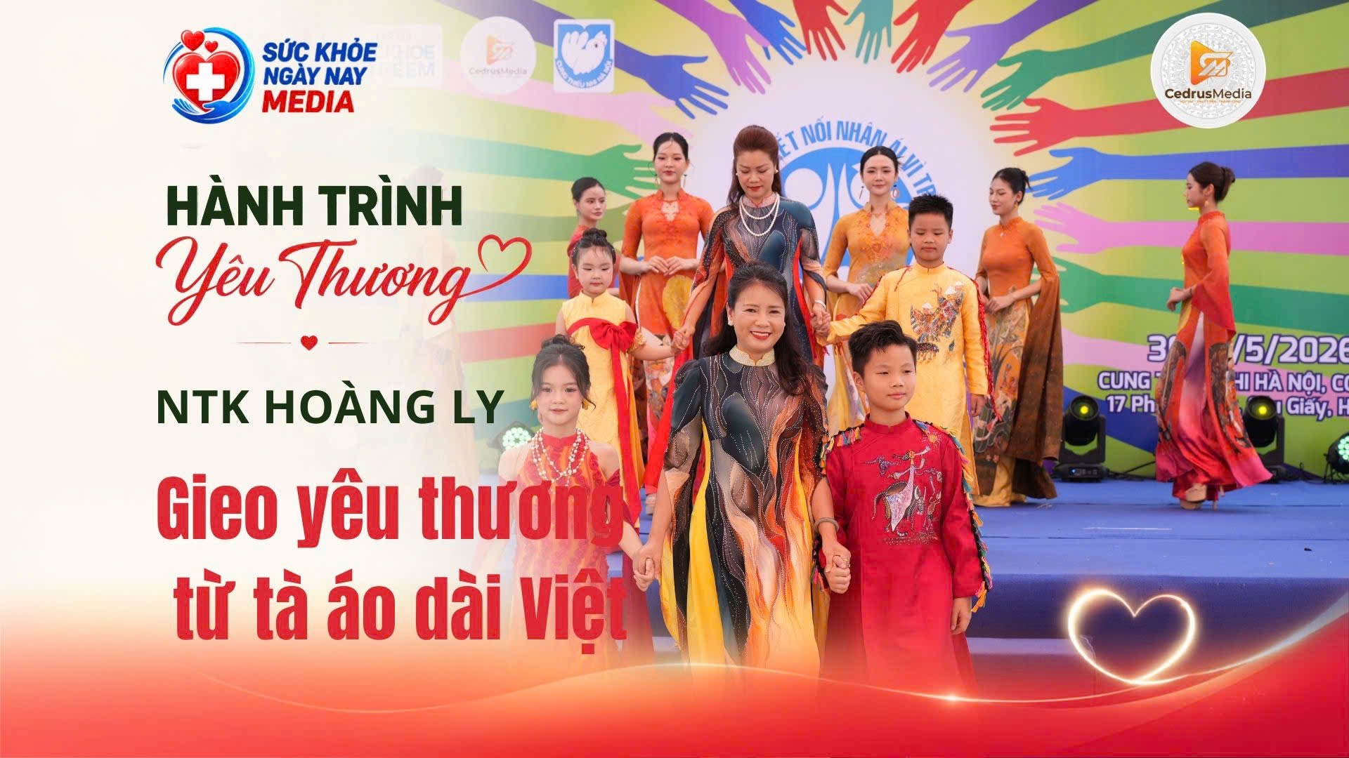 NTK Hoàng Ly Gieo yêu thương từ tà áo dài Việt