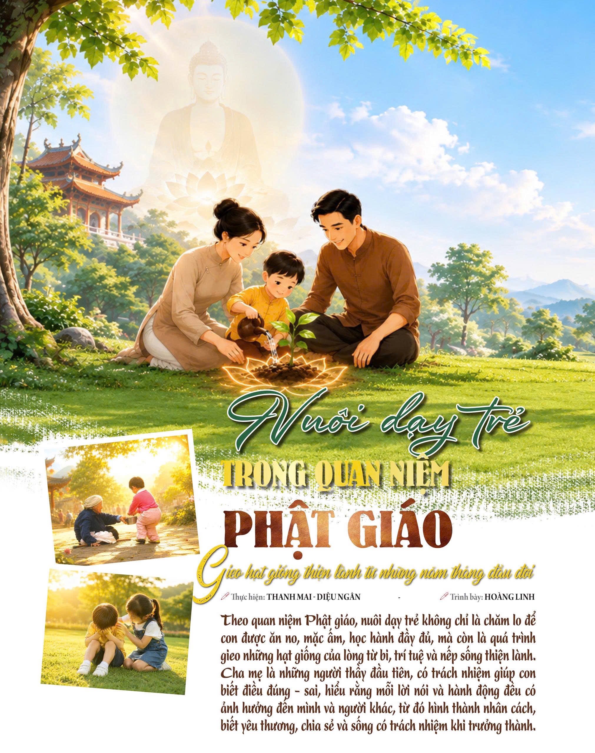 Nuôi dạy trẻ trong quan niệm Phật giáo