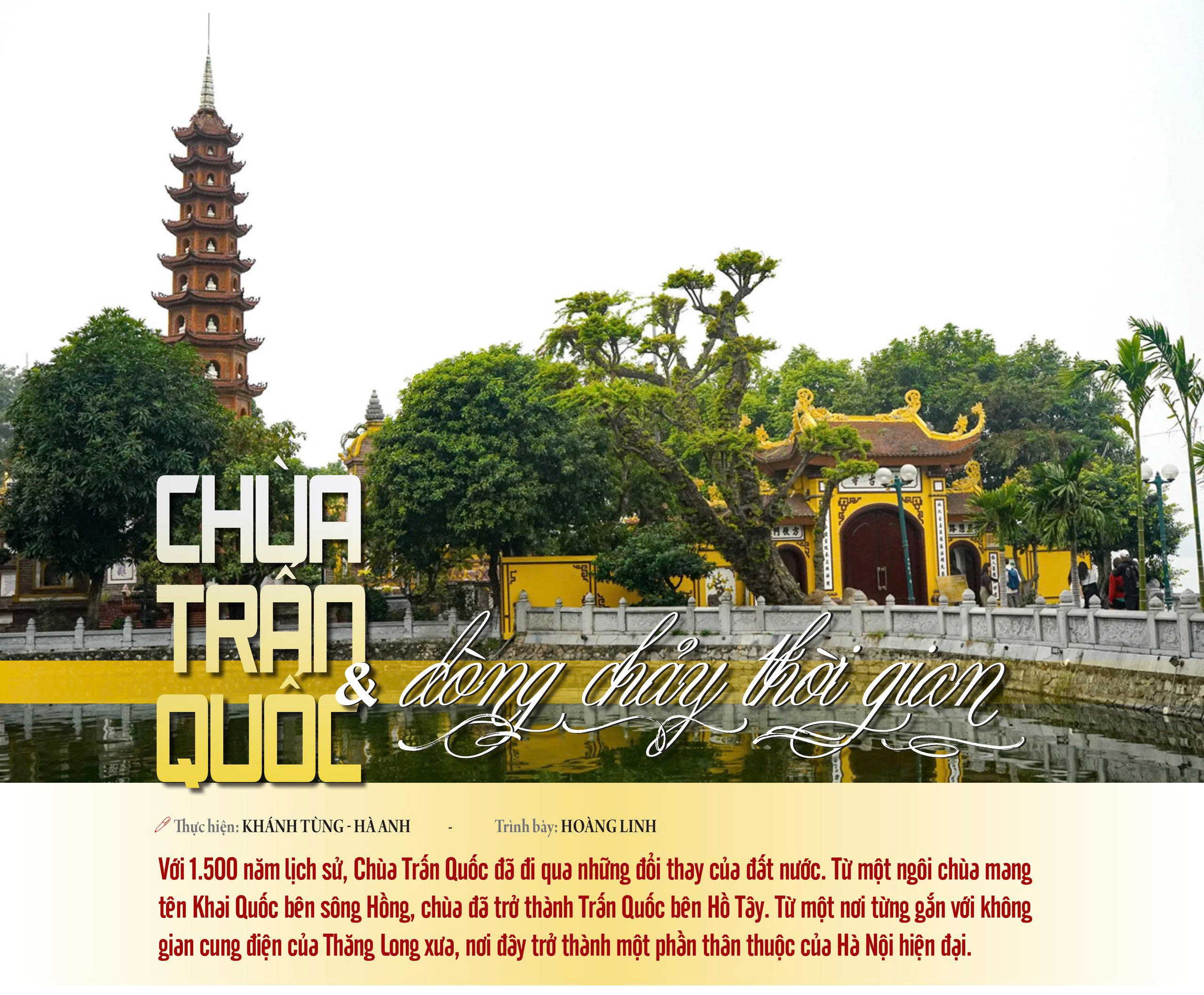 Chùa Trấn Quốc và dòng chảy thời gian