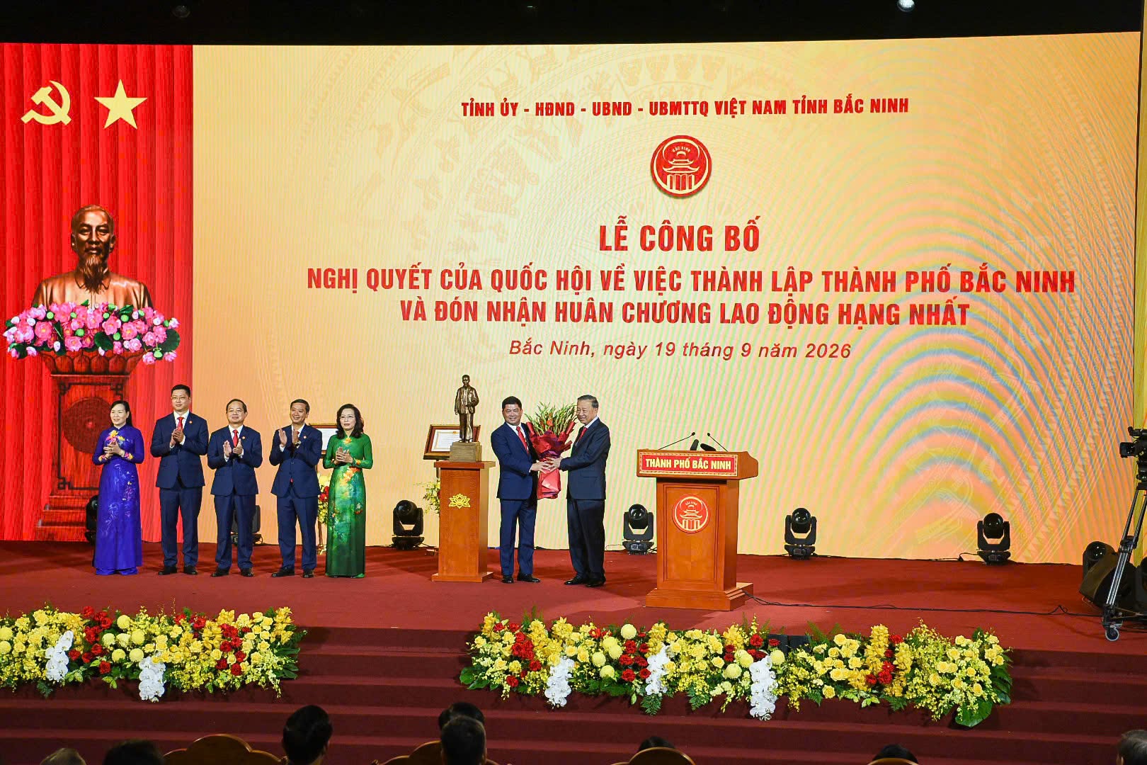 Tổng Bí thư, Chủ tịch nước Tô Lâm Xây dựng Thành phố Bắc Ninh là đô thị hiện đại, mang đậm giá trị văn hóa Kinh Bắc