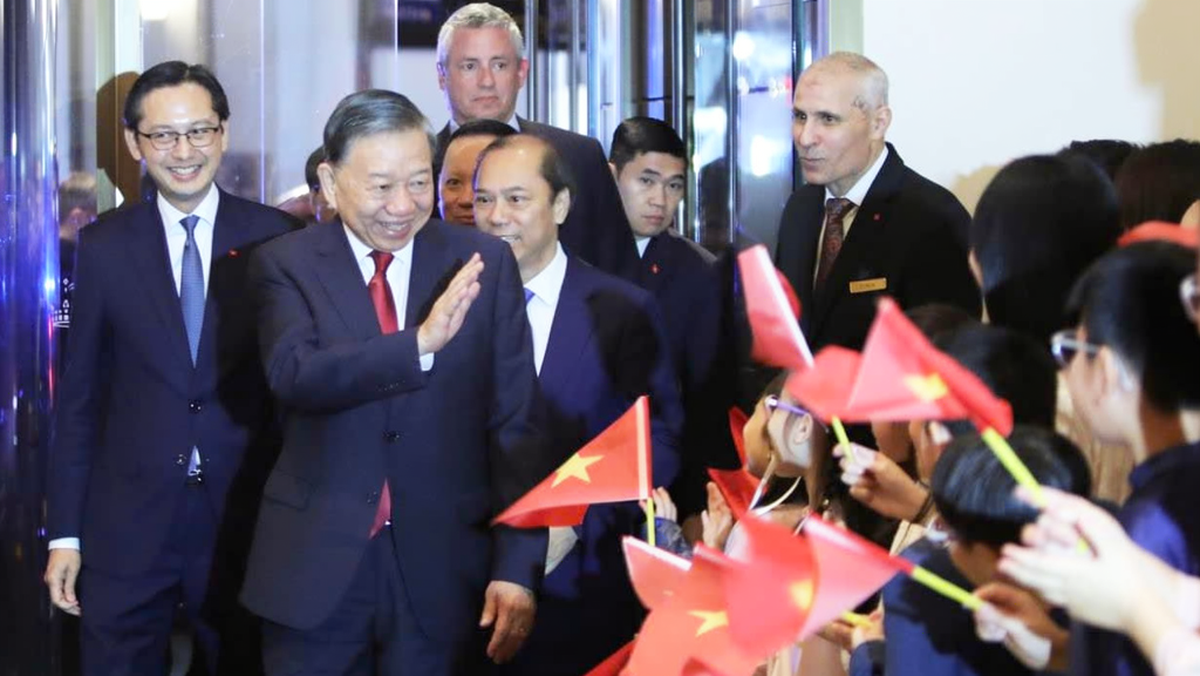 Tổng Bí thư, Chủ tịch nước Tô Lâm đến New York, bắt đầu chuyến thăm, làm việc tại Hoa Kỳ