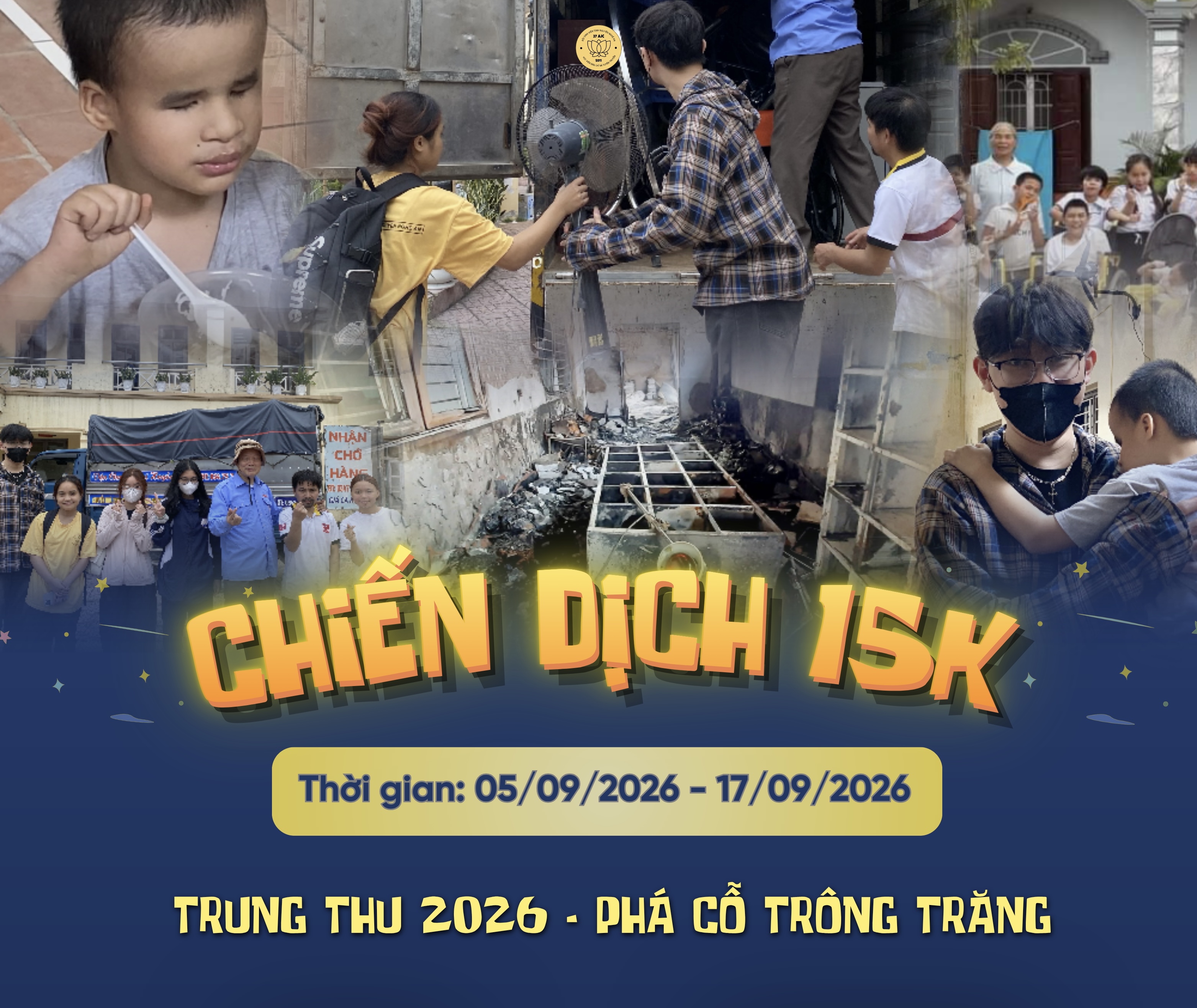 Cùng tuổi trẻ xứ Nghệ gom góp yêu thương cho mùa trăng đủ đầy