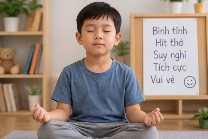 Rèn cho trẻ kỹ năng quản lý cảm xúc