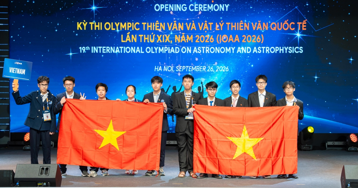 Học sinh Việt Nam đoạt 6 huy chương vàng Olympic Thiên văn và Vật lý thiên văn