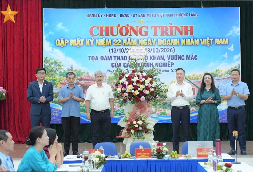 Phường Láng đồng hành cùng Doanh nhân - Doanh nghiệp