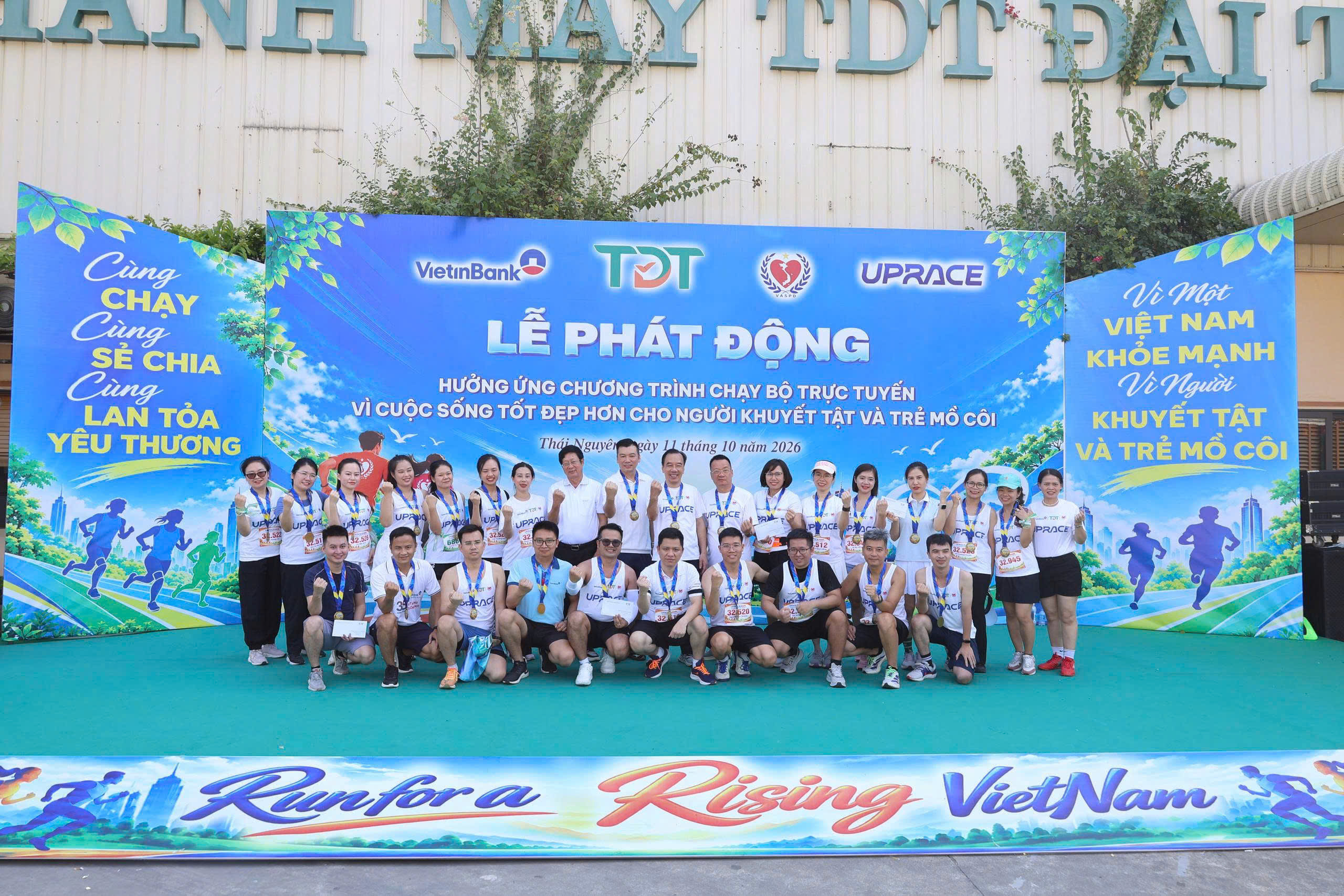 Phát động Giải chạy vì cộng đồng UpRace 2026 tại Thái Nguyên