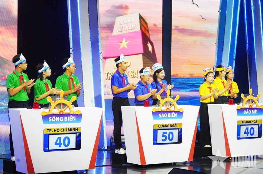 Bồi đắp tình yêu biển, đảo cho học sinh