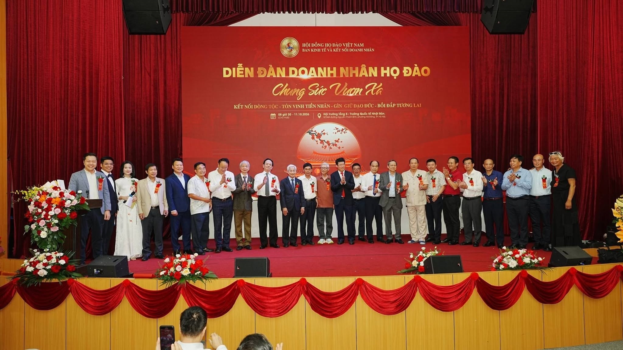 Diễn đàn Doanh nhân Họ Đào 2026 Kết nối nguồn lực, kiến tạo giá trị bền vững