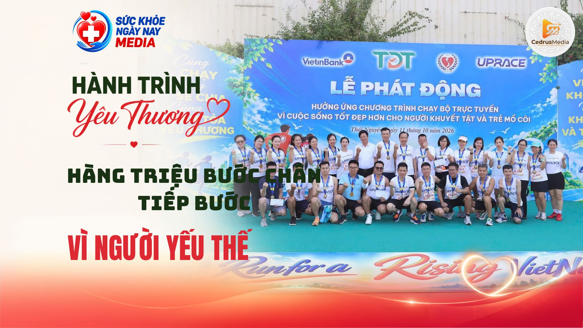 UpRace 2026 Hàng triệu bước chân tiếp bước vì người yếu thế