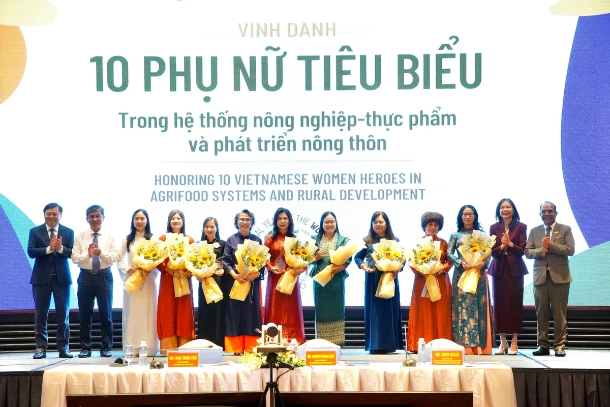 10 phụ nữ Việt Nam được FAO tôn vinh