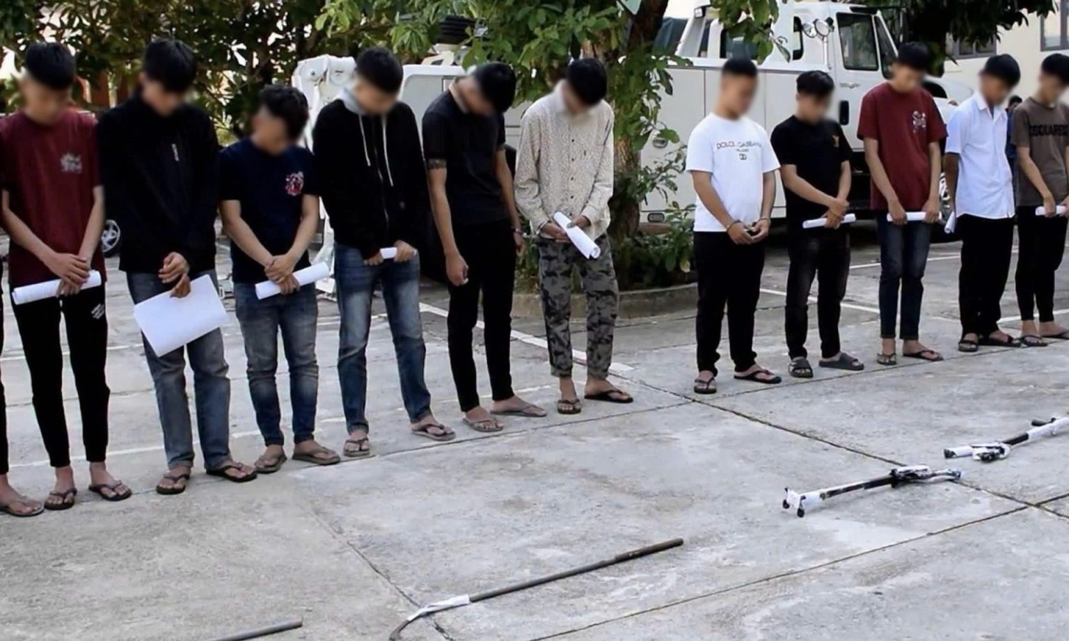 Quảng Ngãi Khởi tố 17 thiếu niên mang hung khí đi “săn” đối thủ để nổi tiếng trên TikTok