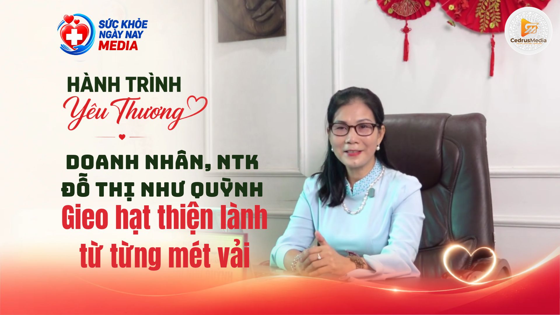 Doanh nhân Đỗ Thị Như Quỳnh Gieo hạt thiện lành từ từng mét vải