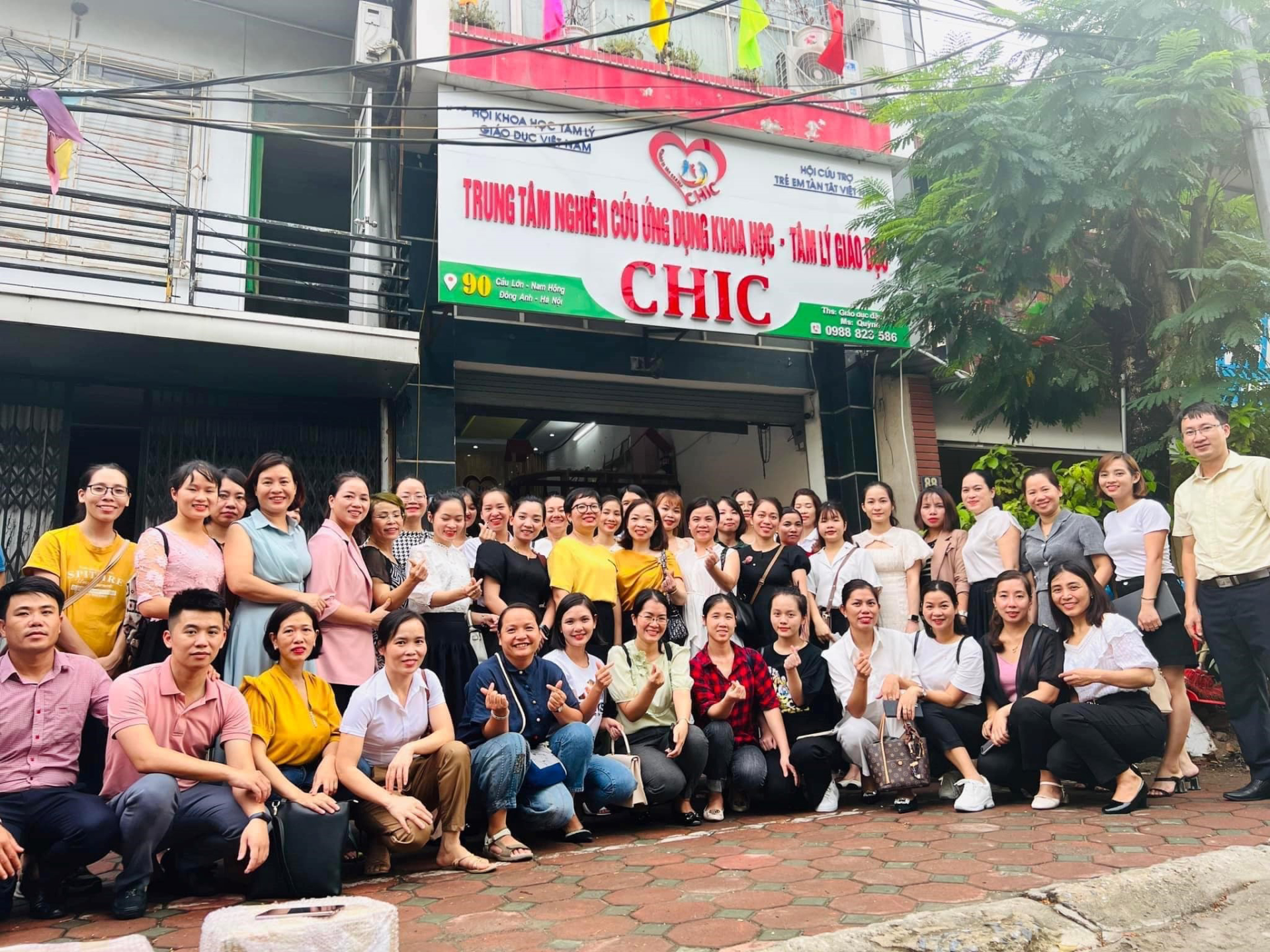 Đến nay đã có 54 trung tâm can thiệp trẻ khuyết tật đến Trung tâm CHIC để thăm quan và học hỏi kinh nghiệm.