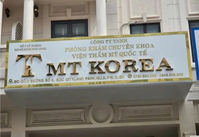 Công ty TNHH Phòng khám chuyên khoa Viện thẩm mỹ Quốc tế MT Korea