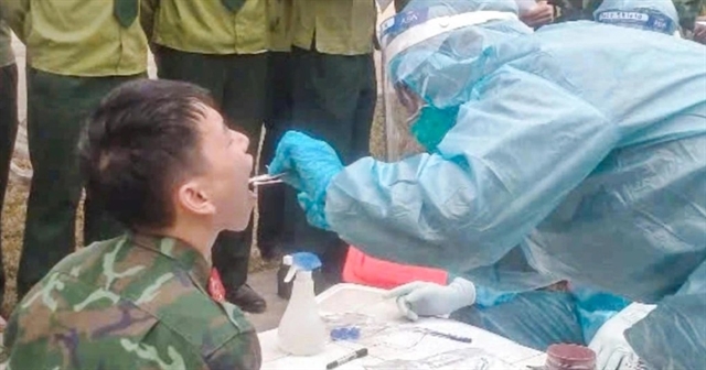 Serviceman died from bacterial infection s septic shock, seven others quarantined