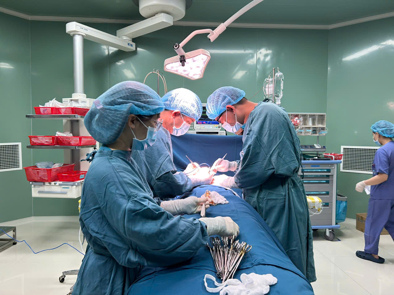 900gr hairball removed from 12-year-old Vietnamese girl’s stomach