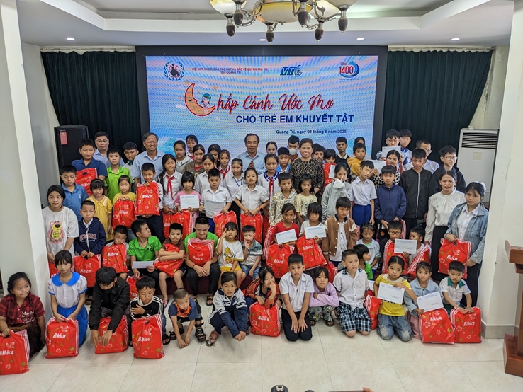 Vietnam Association for the Support of Children with Disabilities Launches “Wings to Dreams for Children with Disabilities” in Quang Tri