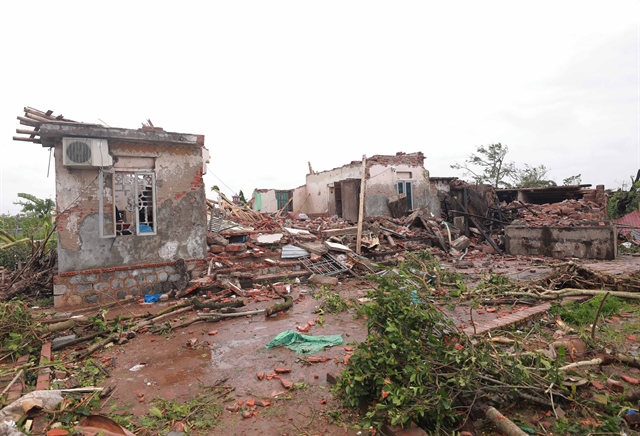 Typhoon Bualoi batters the north and central zones, leaving 80 people affected
