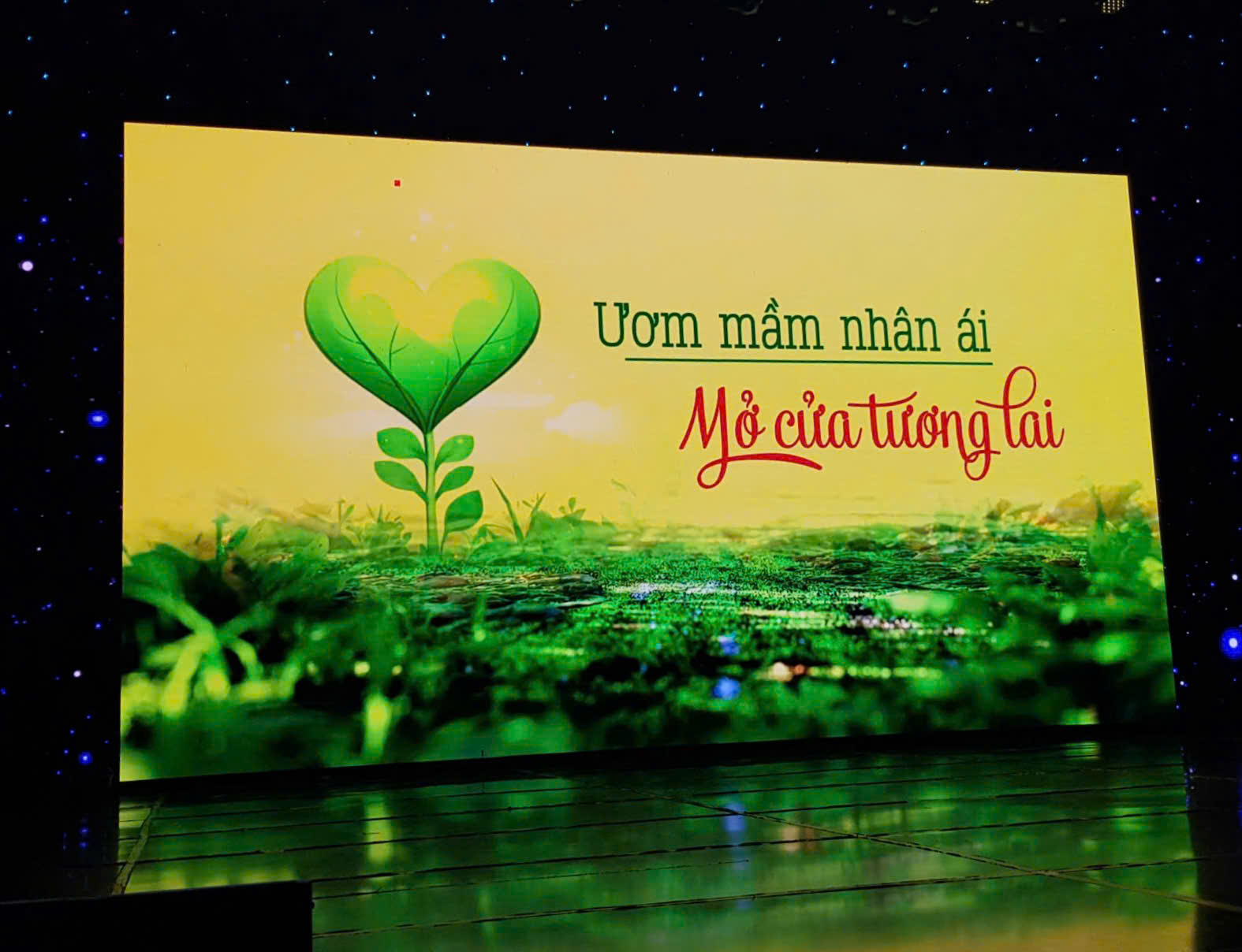 The Nurturing Compassion program will be broadcast live on Hanoi Television at 8 10 PM on January 26, 2026