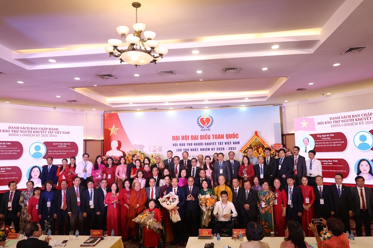 First Congress of the Vietnam Association for the Protection of People with Disabilities Innovation, promoting the tradition of solidarity, compassion, and social responsibility