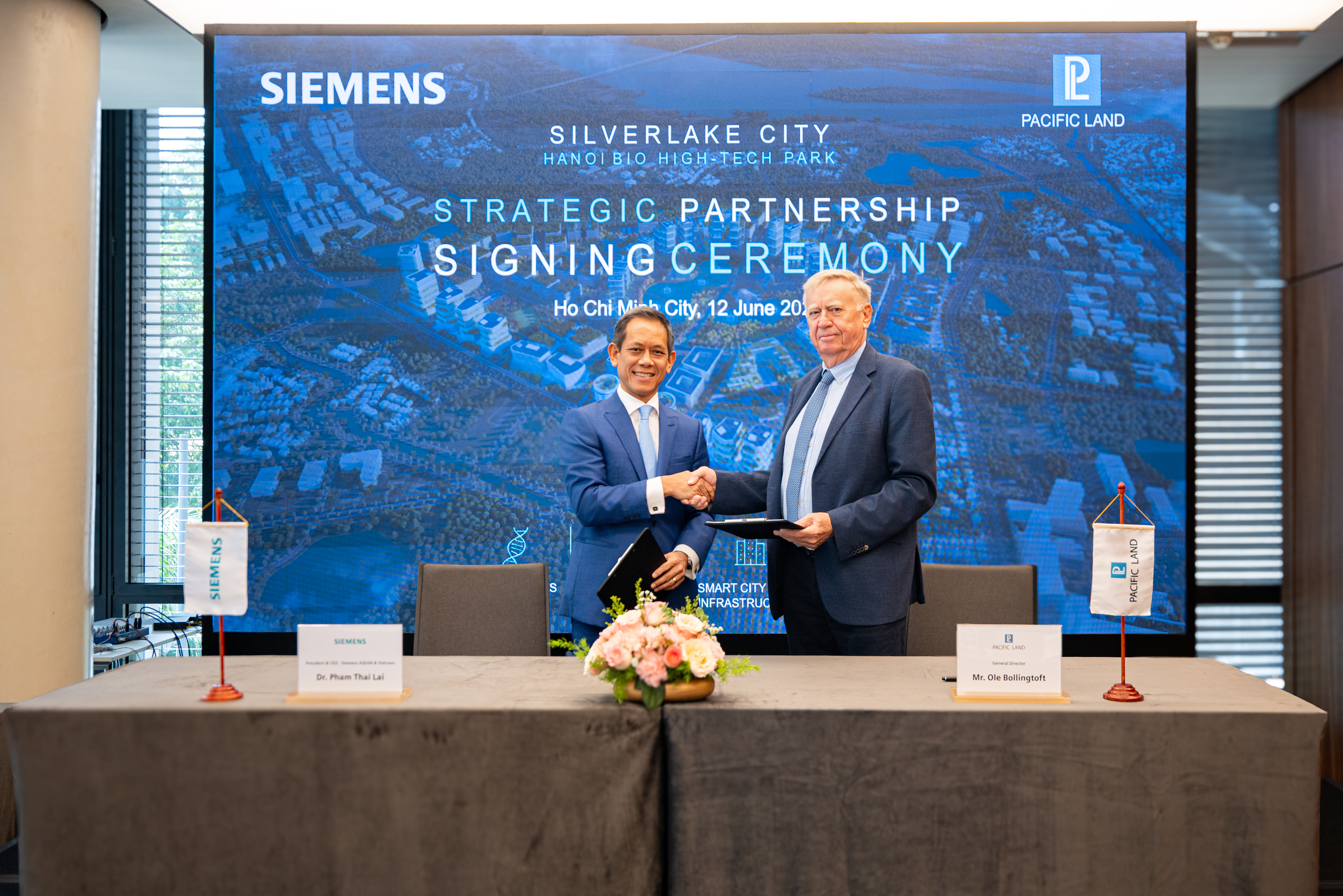 Siemens and Pacific Land Partner to Develop Silverlake as Vietnam’s Next-Generation Smart and Sustainable Innovation Industrial Park